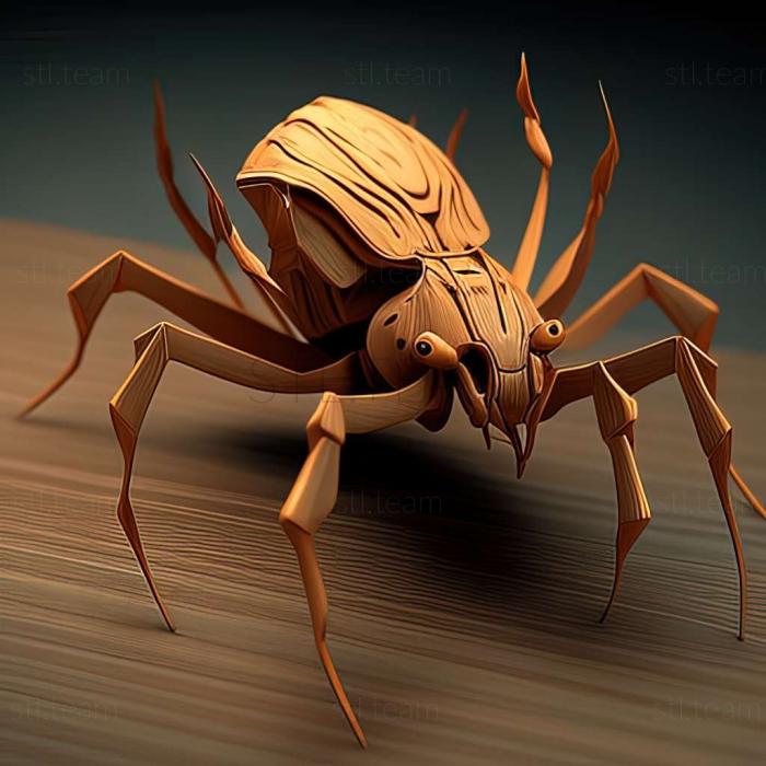 3D модель Ixodes latus (STL)